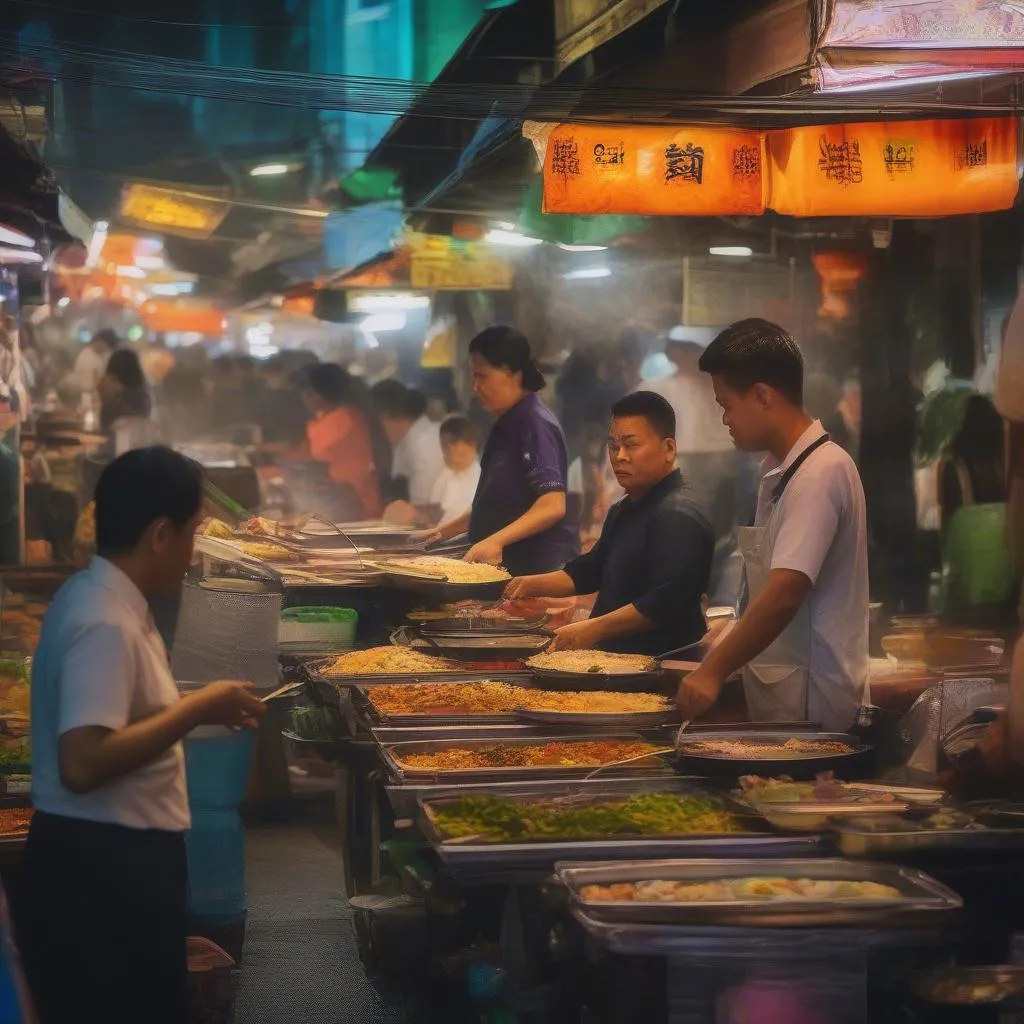 Delicious Thai street food in Bangkok