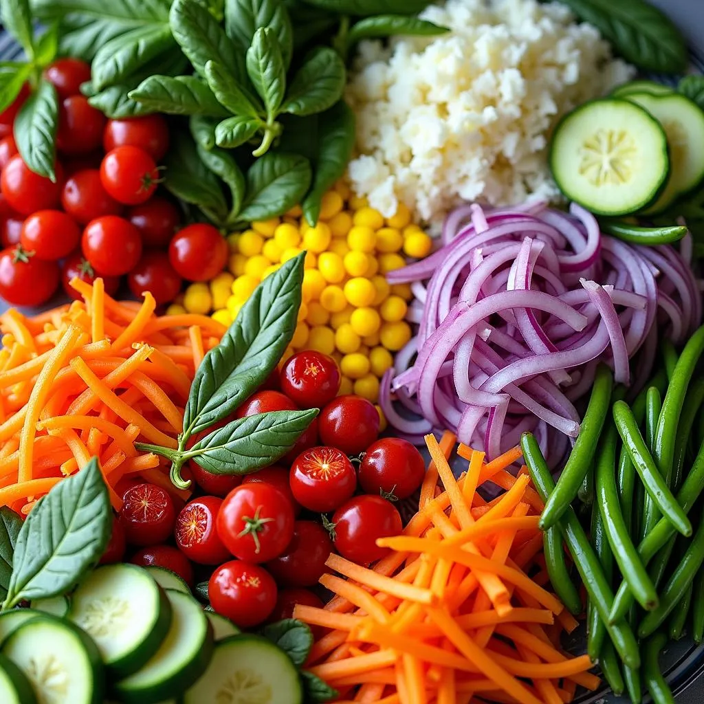 Vietnamese Banh Mi Ingredients