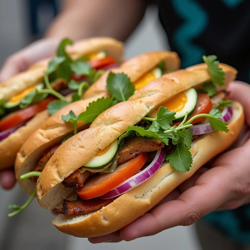 Bánh Mì Sandwich: A Hanoi Street Food Classic