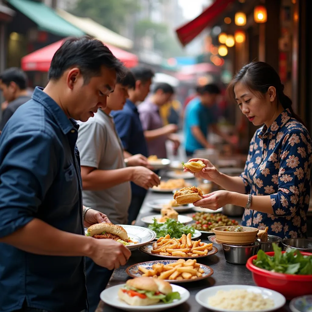 Street Food in Hanoi