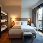 Barcelona lodging options range