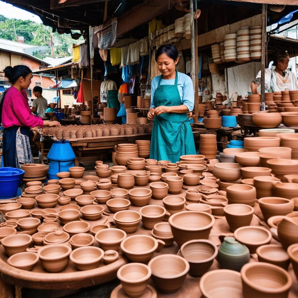 pottery-village