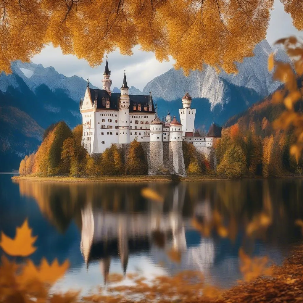 Bavarian Alps Castle