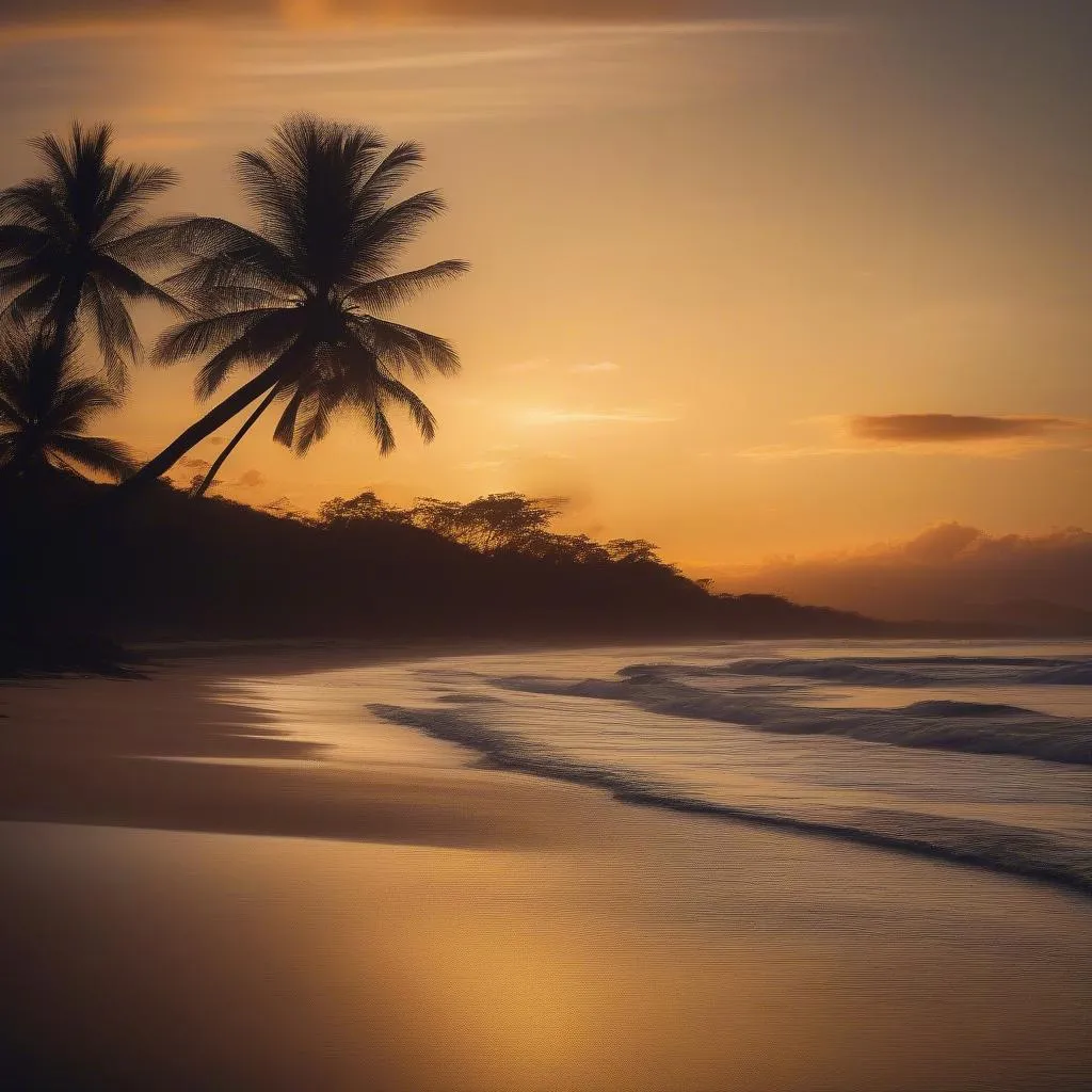 Costa Rica Beach Sunset