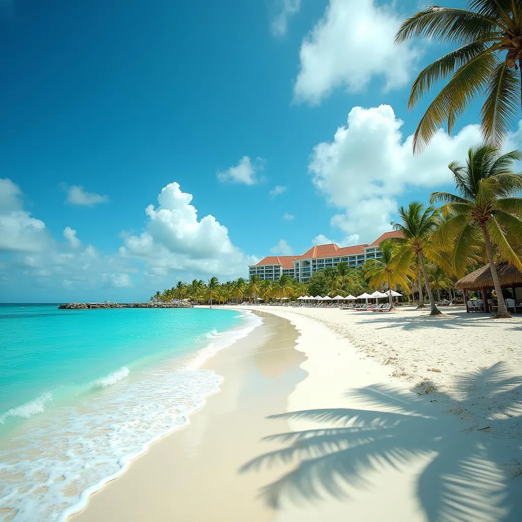 Luxurious Beachfront Hotel in Aruba