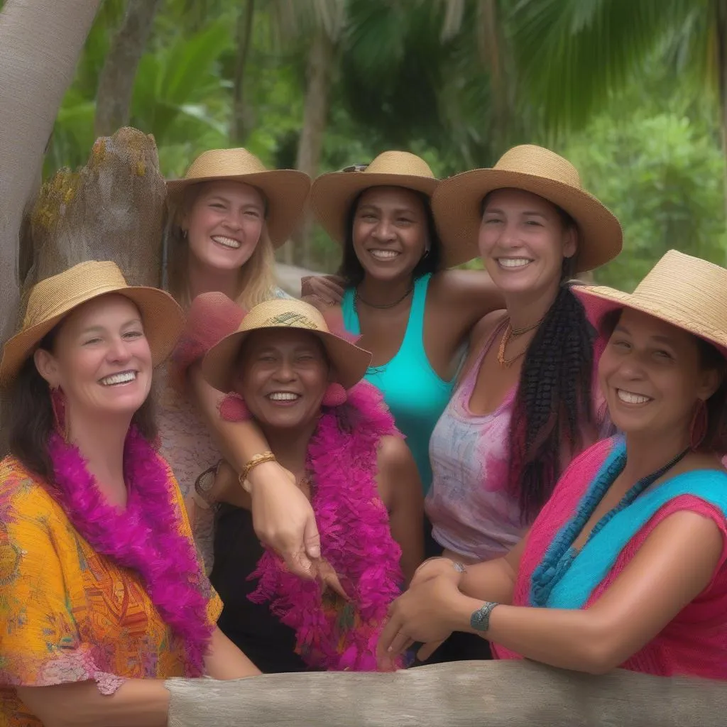 Female Traveler in Belize