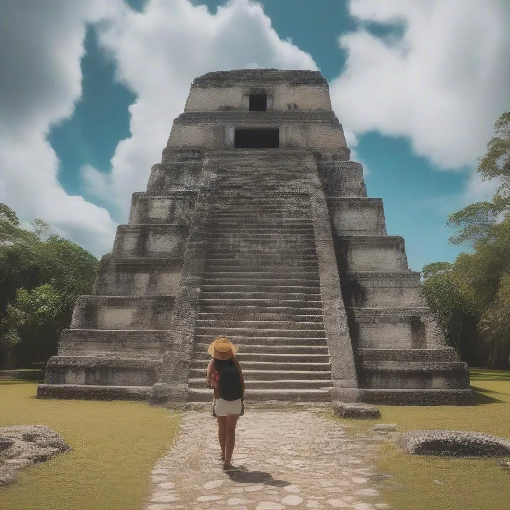 Exploring ancient Mayan ruins in Belize