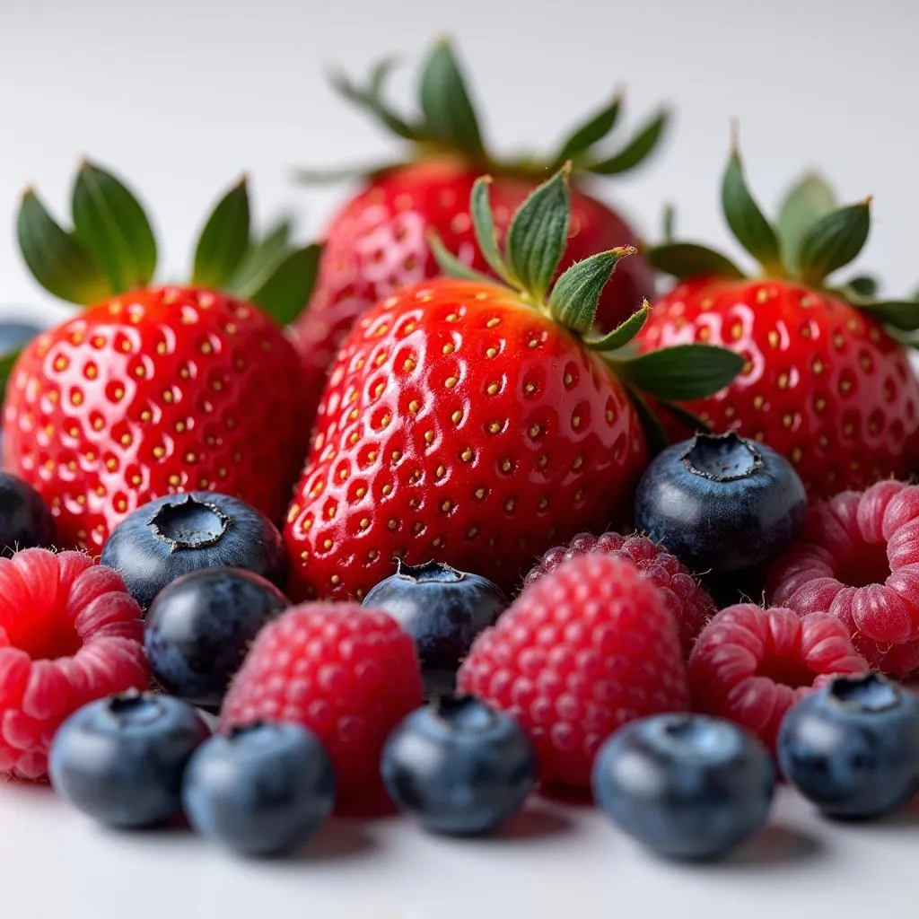 Assortment of berries