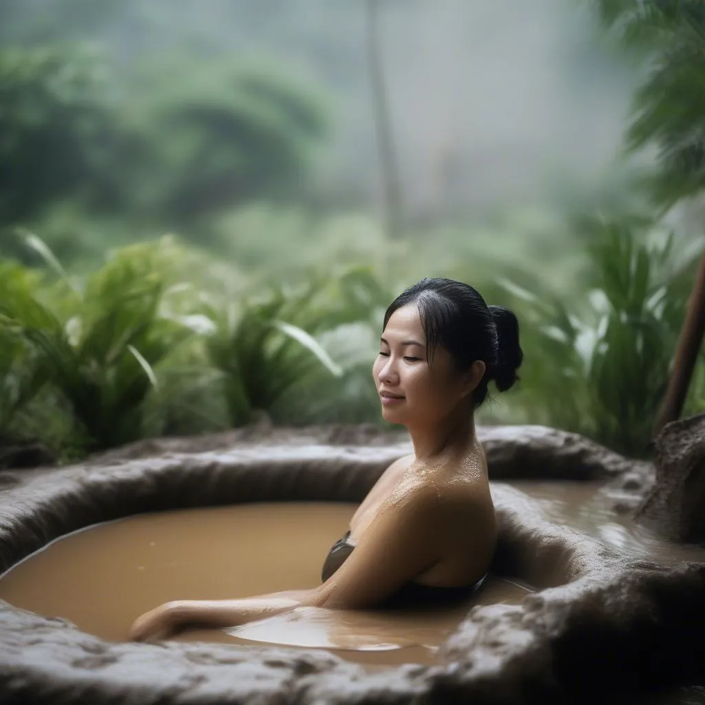 Binh Chau Hot Springs Mud Bath