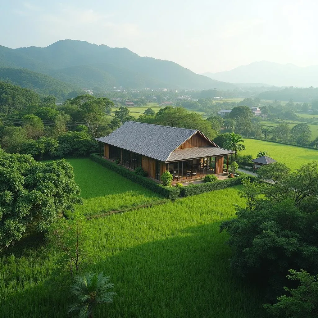 Modern Bird's Nest Farm in Rural Vietnam