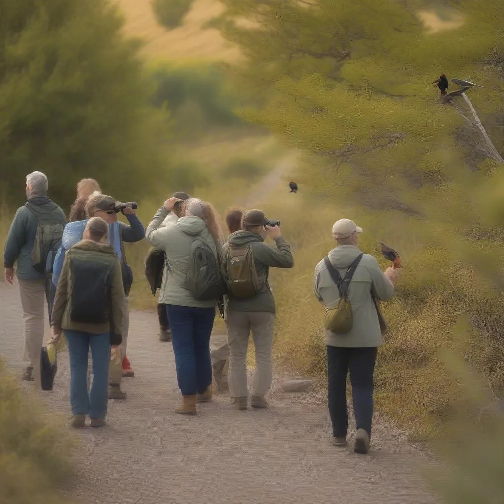 Birdwatching Tour Group