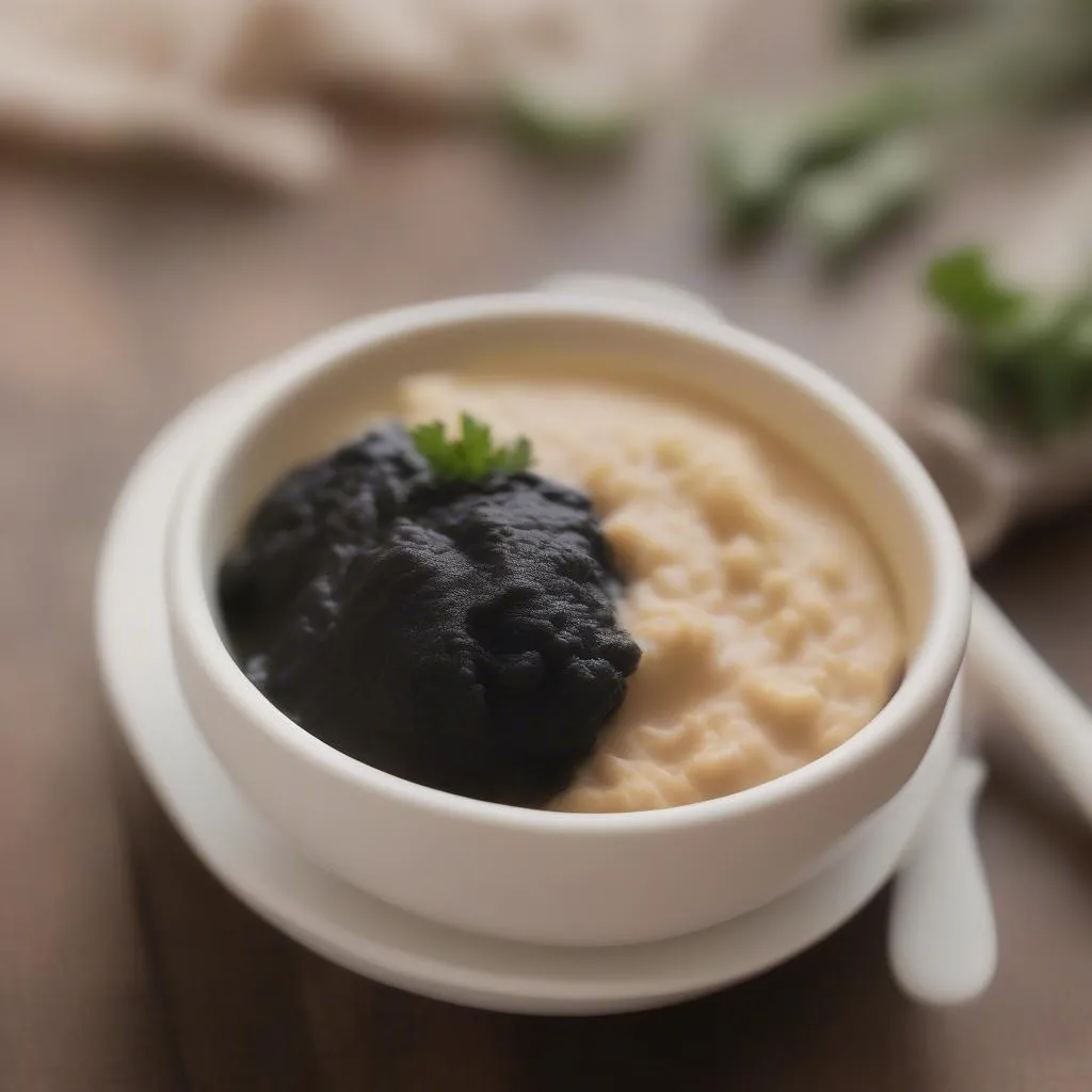 Black Chicken and Vegetable Puree for Baby