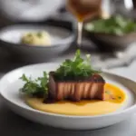 Braised Pork Belly with Polenta