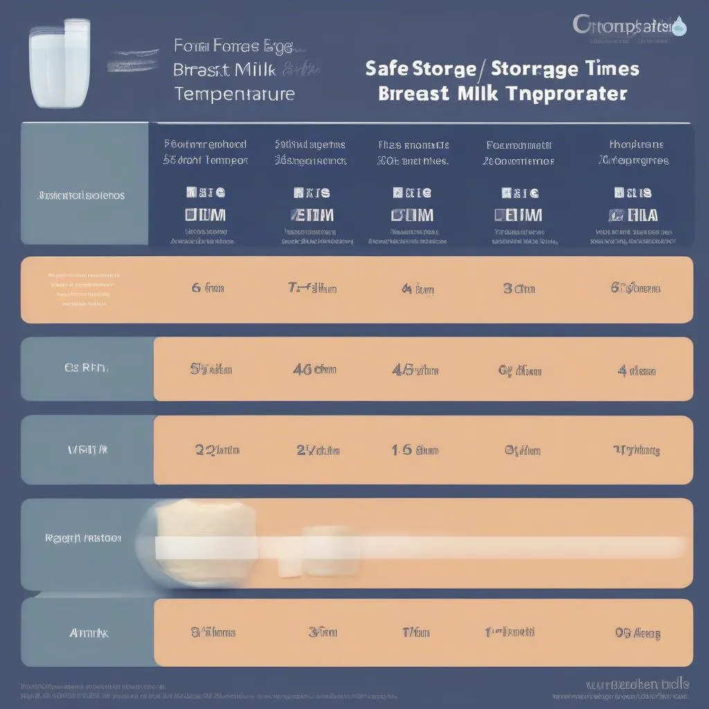 Breast Milk Storage Times