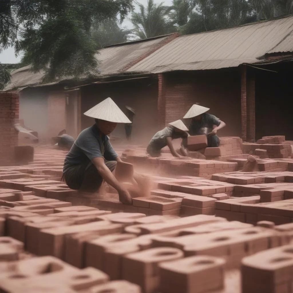 brick making