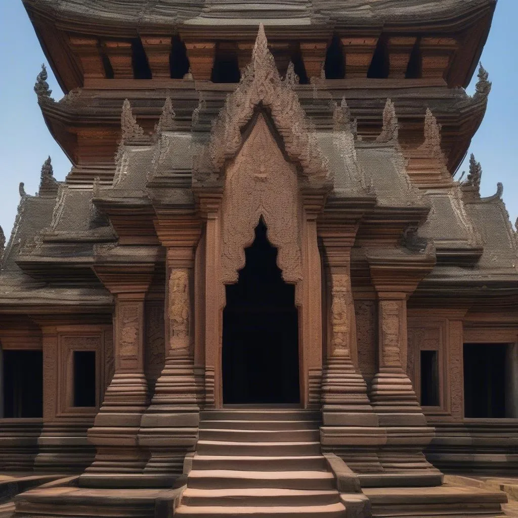 Buddhist Temple in Cambodia