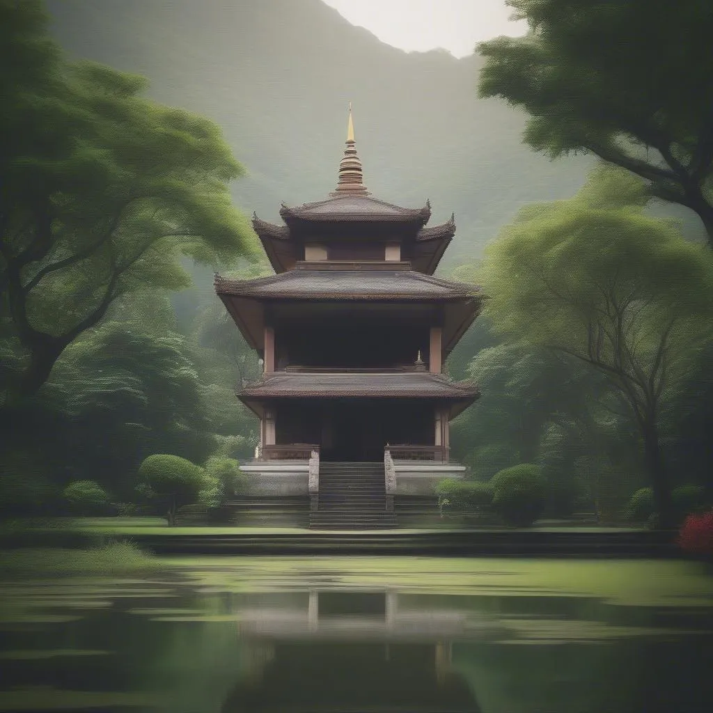 Tranquil Buddhist Temple