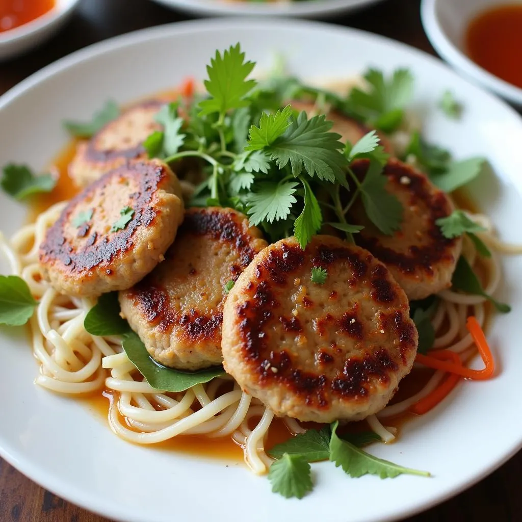 Bún Chả: Savory Grilled Pork with Vermicelli Noodles