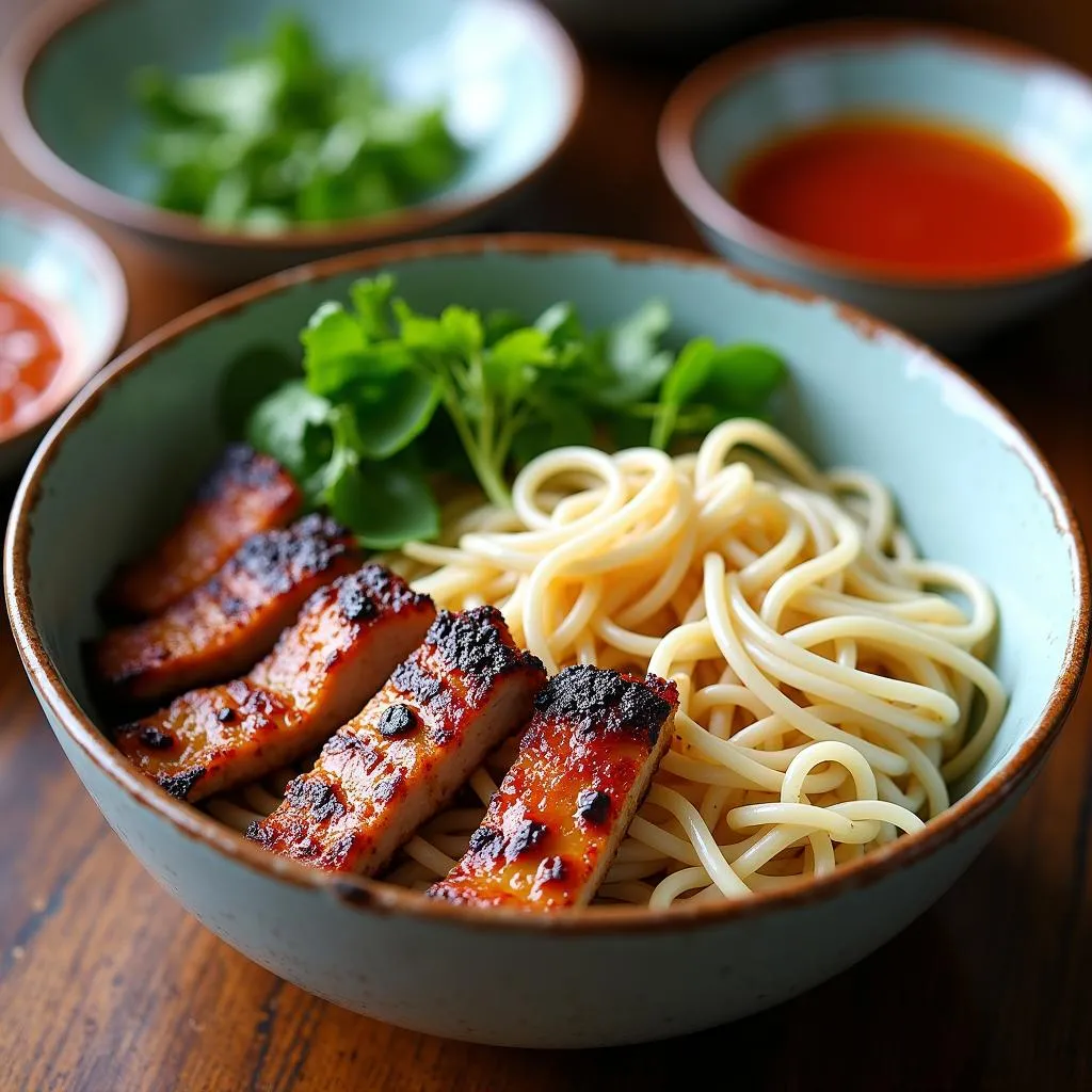 Delicious Hanoi Bun Cha for Men's Energy Boost