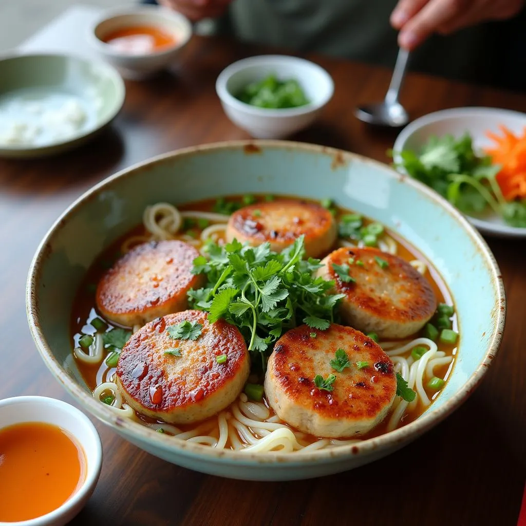 Bún Chả: A Savory Noodle Bowl from Hanoi, Vietnam