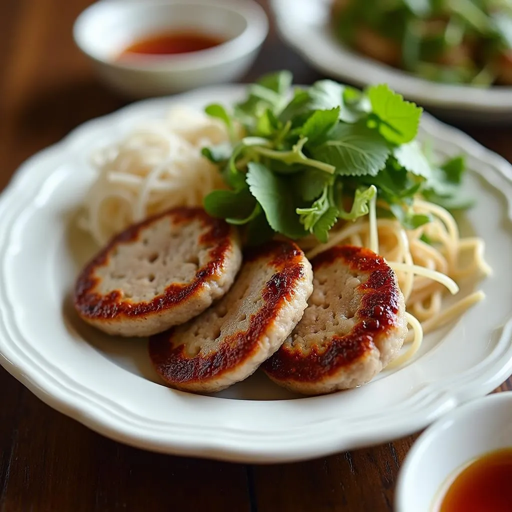 Bun Cha in Hanoi, Vietnam