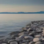 Lake Champlain and Adirondack Mountains from Burlington