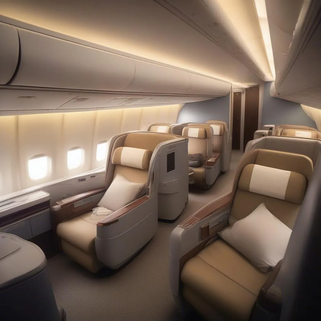 Luxury Business Class Cabin