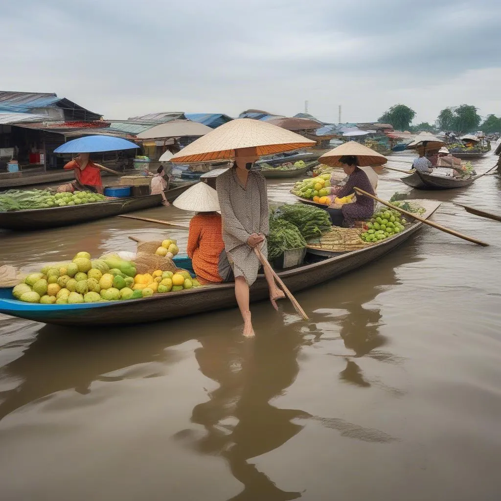 Cai Rang Floating Market