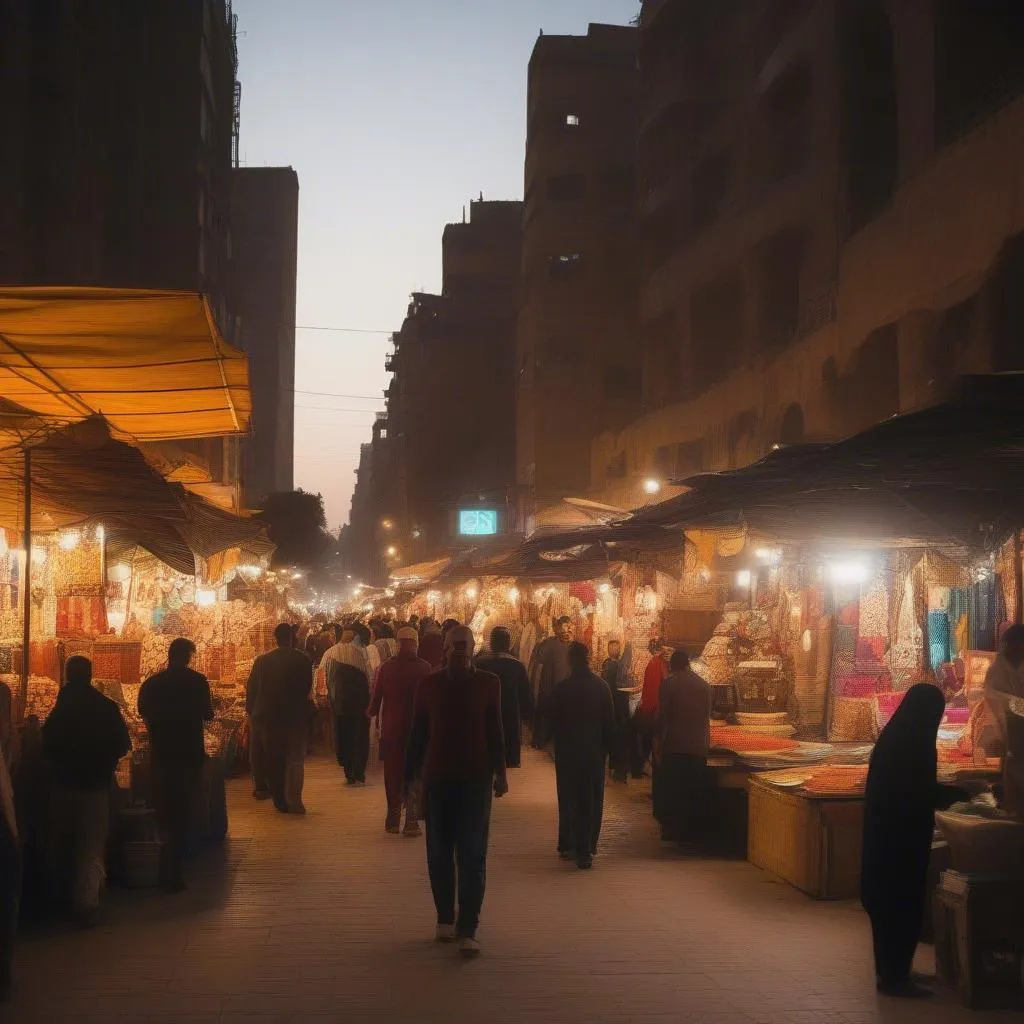 Night Market in Cairo