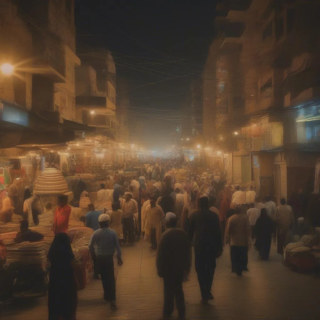 Nightlife in Cairo