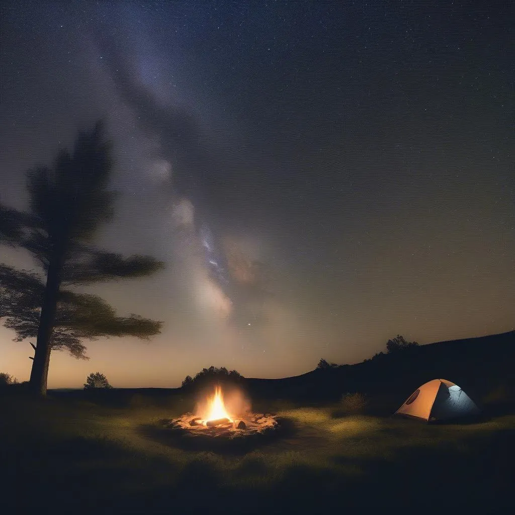 campsite-under-stars