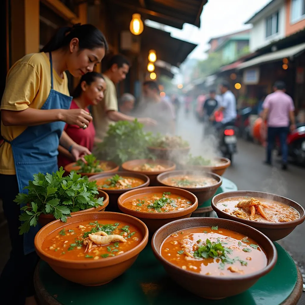 Can Tho Crab Soup Street Food