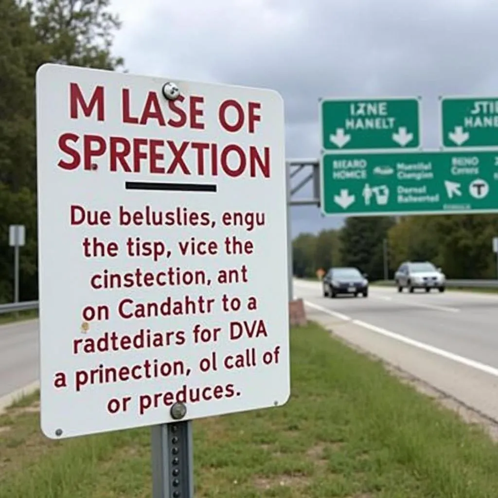 Canada Entry Restrictions Sign