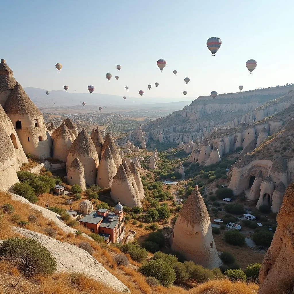 Cappadocia Landscape with Fairy Chimneys