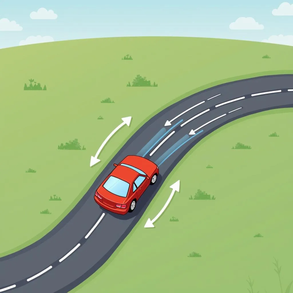 Taking a Spin: Understanding Circular Motion on the Road