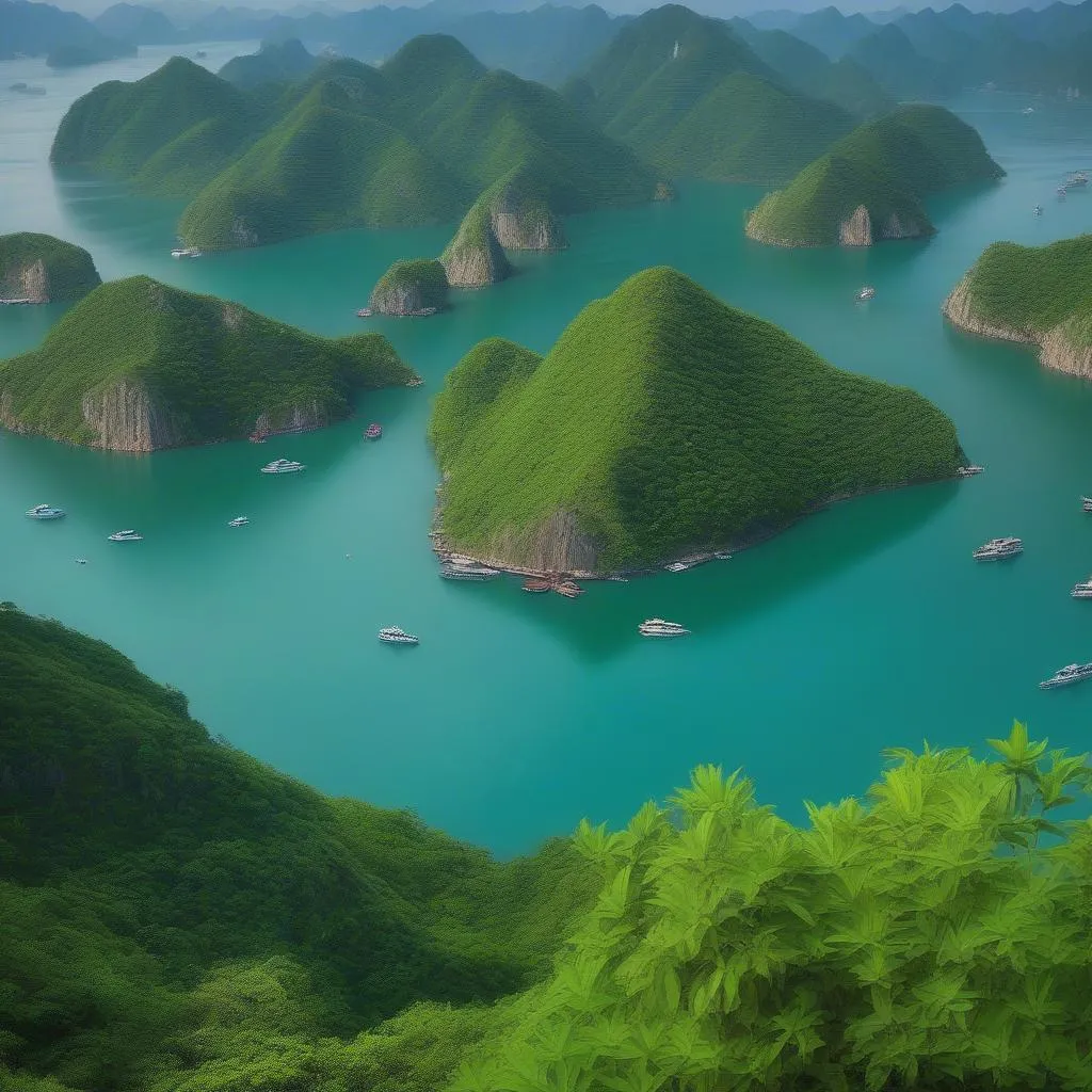 Cat Ba Island Panorama