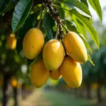 Cat Chu mango tree in a Hanoi orchard