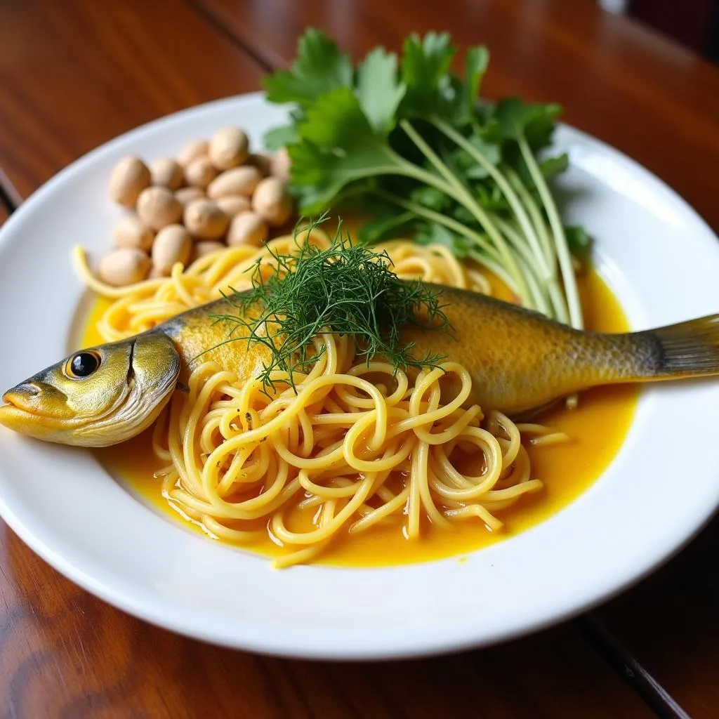 Turmeric Fish with Dill