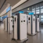 Charging Station at the Airport