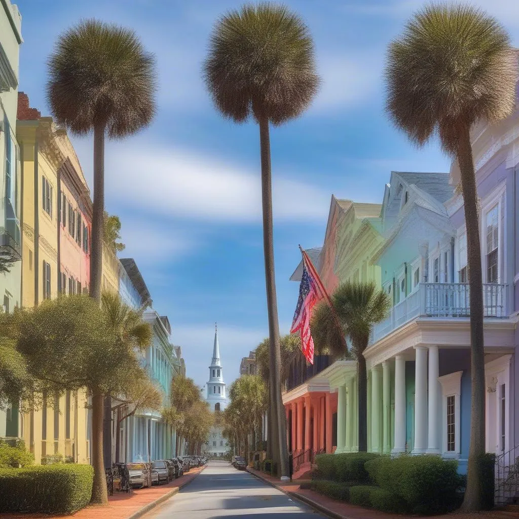 Charleston's Rainbow Row