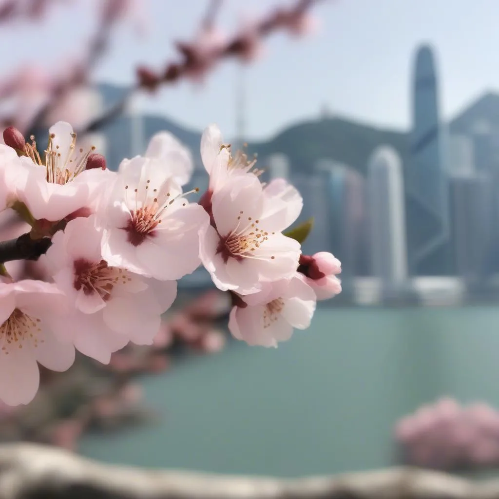 Cherry Blossoms Hong Kong