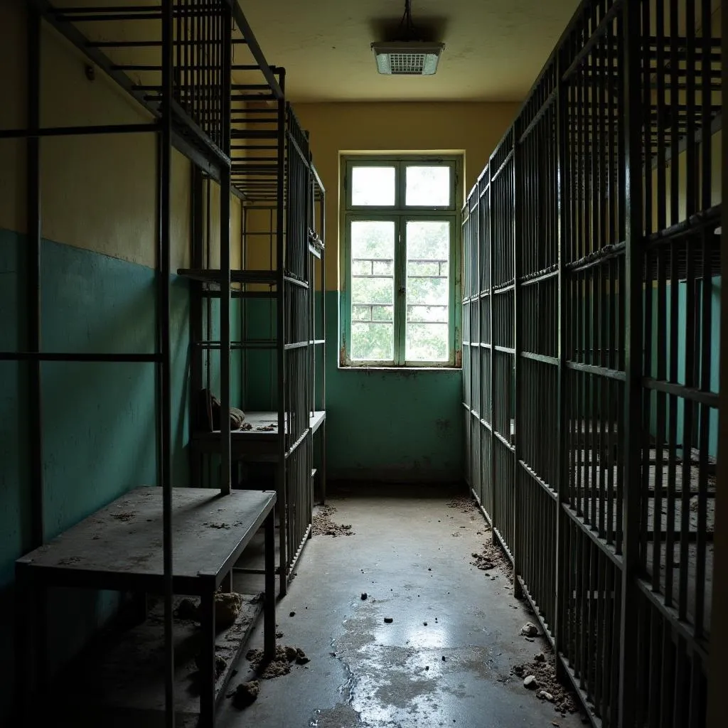 A Cell at Chi Hoa Prison: A Place of Confinement and Resilience