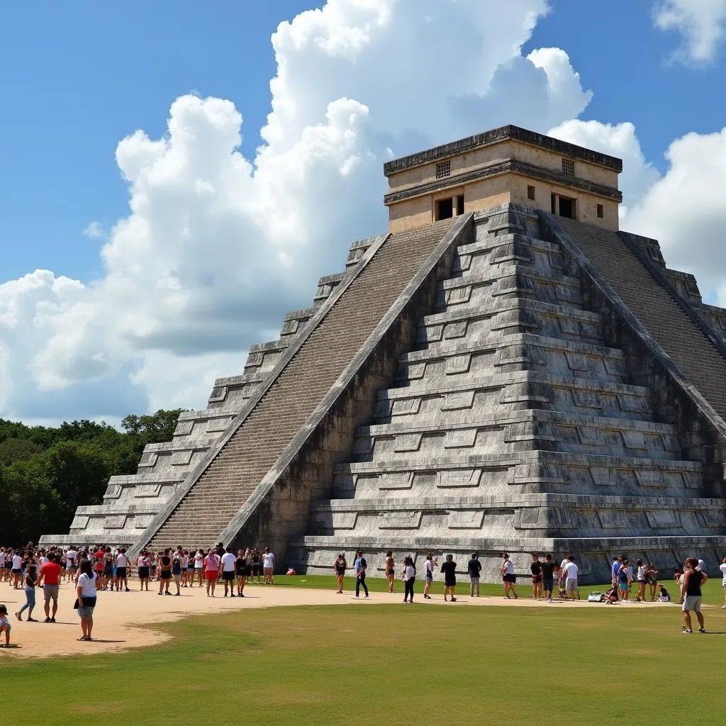 Chichen Itza Mayan Ruins in Mexico