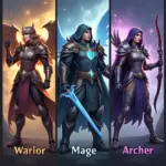 League of Angels Hero Selection