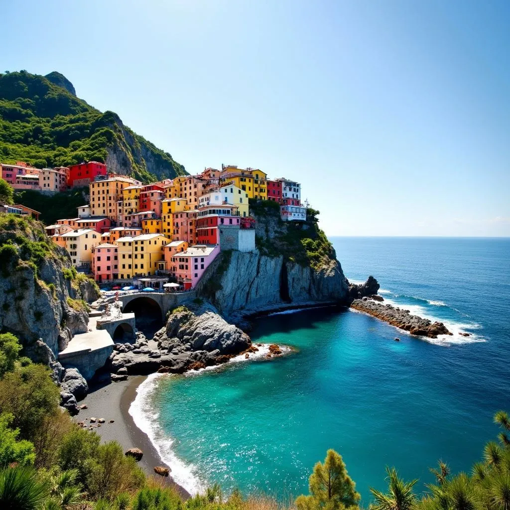 Colorful villages of Cinque Terre, Italy