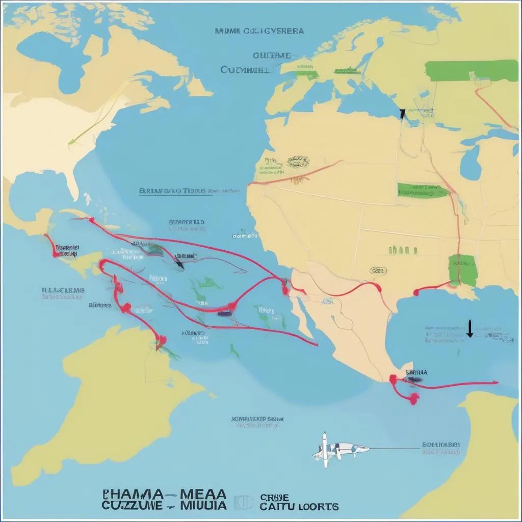 Closed Loop Cruise Route Map