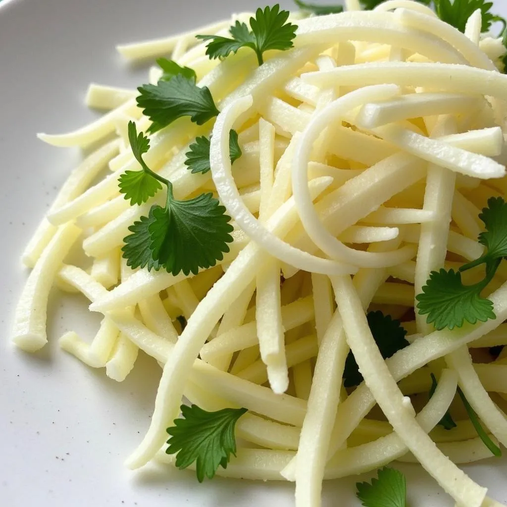 Fresh Coconut Shoot Salad