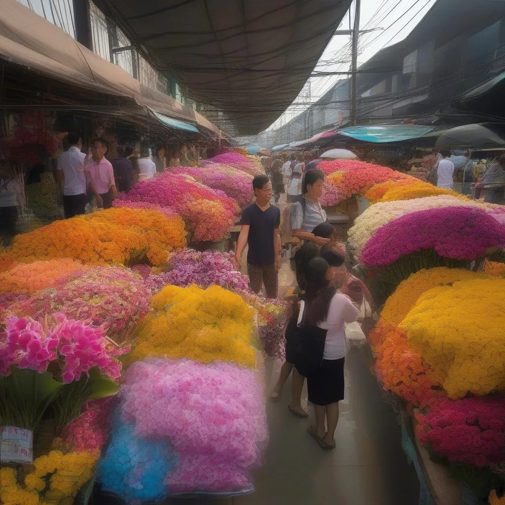 Pak Khlong Talat Flower Market