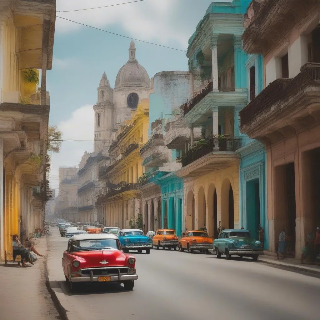 Havana Street Scene