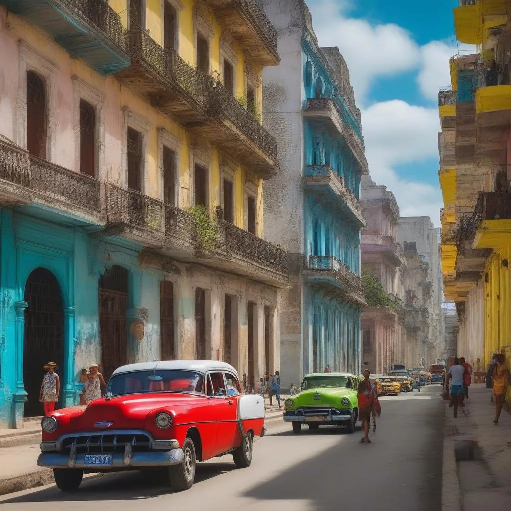 Havana Street Scene